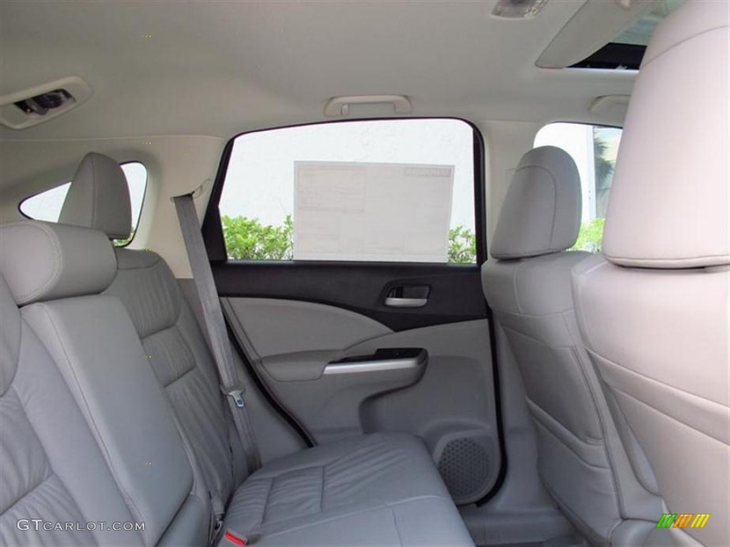 2013 CR-V EX-L AWD - Polished Metal Metallic / Gray photo #8