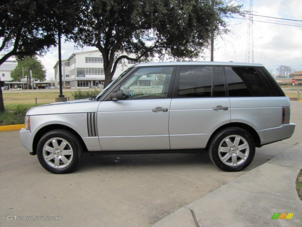 2006 Range Rover HSE - Zambezi Silver Metallic / Charcoal/Jet photo #7