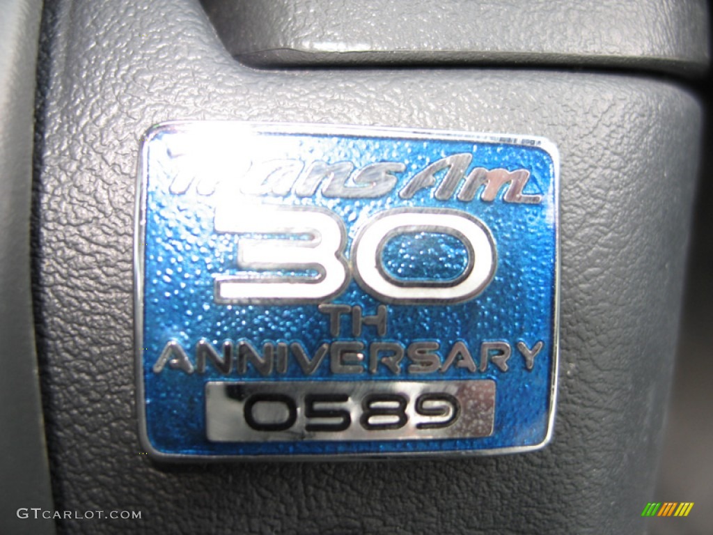 1999 Firebird 30th Anniversary Trans Am Coupe - Arctic White / White photo #29