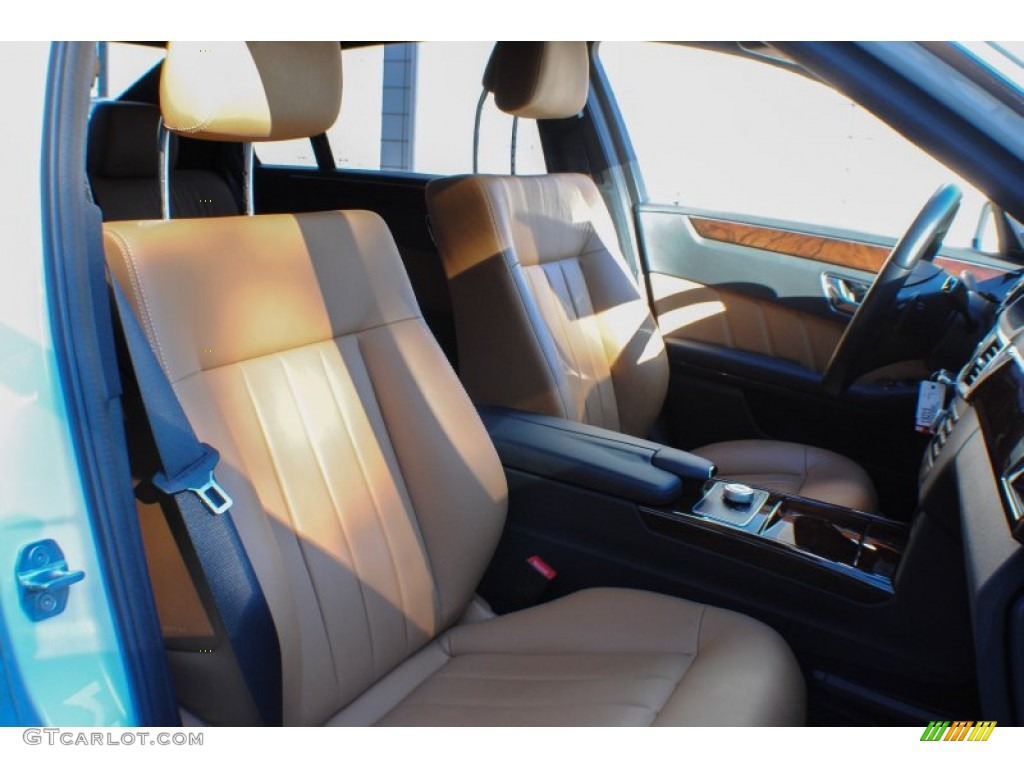 2011 E 350 4Matic Sedan - Arctic White / Natural Beige/Black photo #10