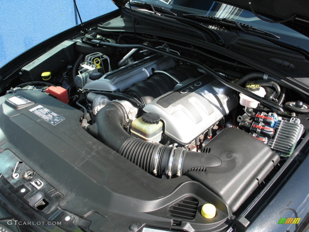 2006 Pontiac GTO Coupe 6.0 Liter OHV 16 Valve LS2 V8 Engine Photo #74989461