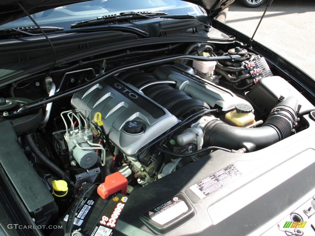 2006 Pontiac GTO Coupe 6.0 Liter OHV 16 Valve LS2 V8 Engine Photo #74989483
