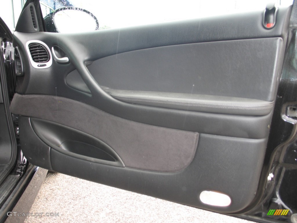2006 Pontiac GTO Coupe Black Door Panel Photo #74989576