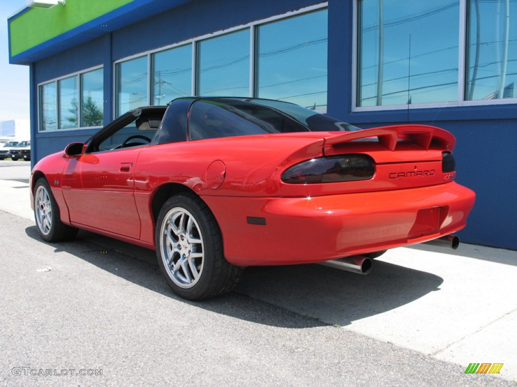 Bright Rally Red 2001 Chevrolet Camaro SS Coupe Exterior Photo #74989810
