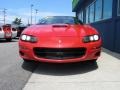 2001 Bright Rally Red Chevrolet Camaro SS Coupe  photo #8