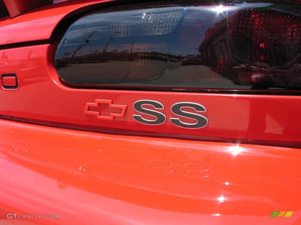 2001 Camaro SS Coupe - Bright Rally Red / Ebony photo #9