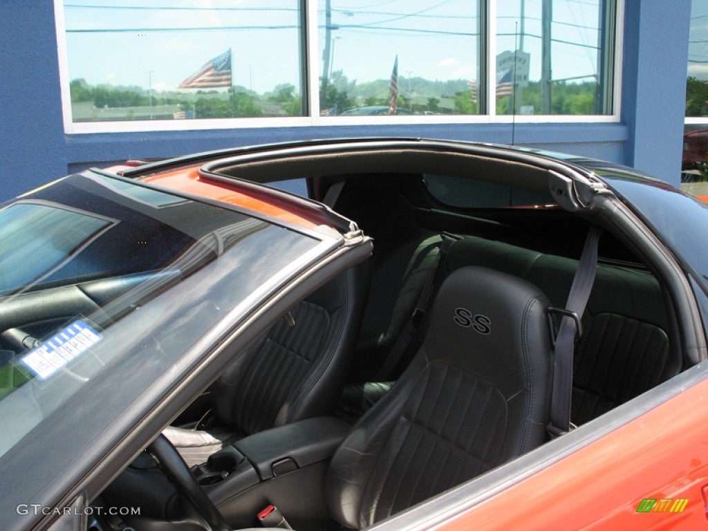 2001 Camaro SS Coupe - Bright Rally Red / Ebony photo #13