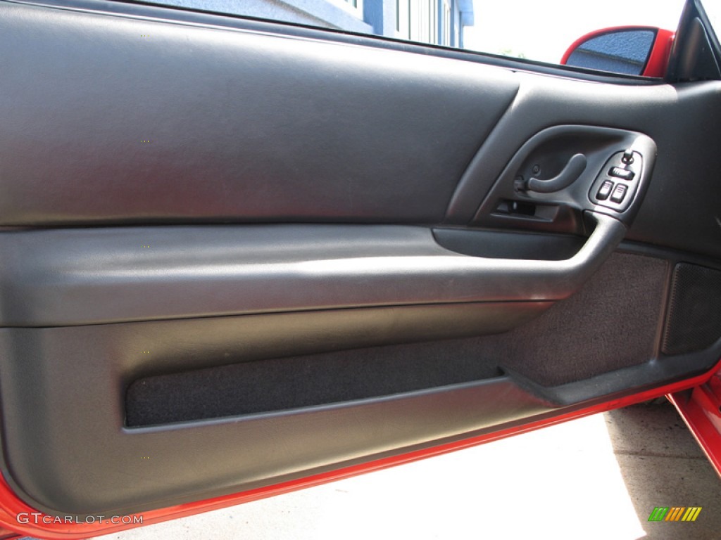 2001 Camaro SS Coupe - Bright Rally Red / Ebony photo #14