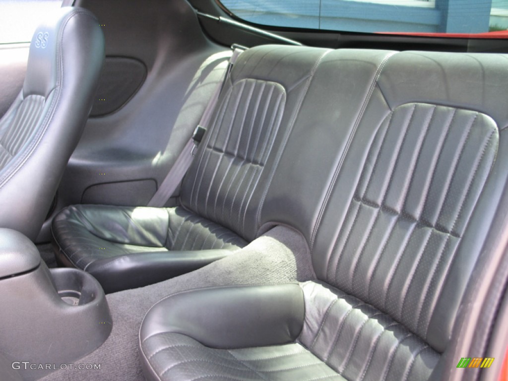 2001 Chevrolet Camaro SS Coupe Rear Seat Photos