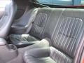 2001 Chevrolet Camaro Ebony Interior Rear Seat Photo