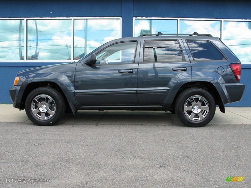 Steel Blue Metallic 2008 Jeep Grand Cherokee Laredo 4x4 Exterior Photo #74990312