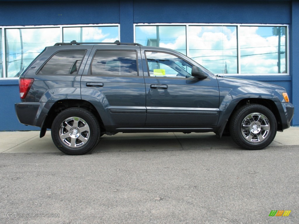 Steel Blue Metallic 2008 Jeep Grand Cherokee Laredo 4x4 Exterior Photo #74990413