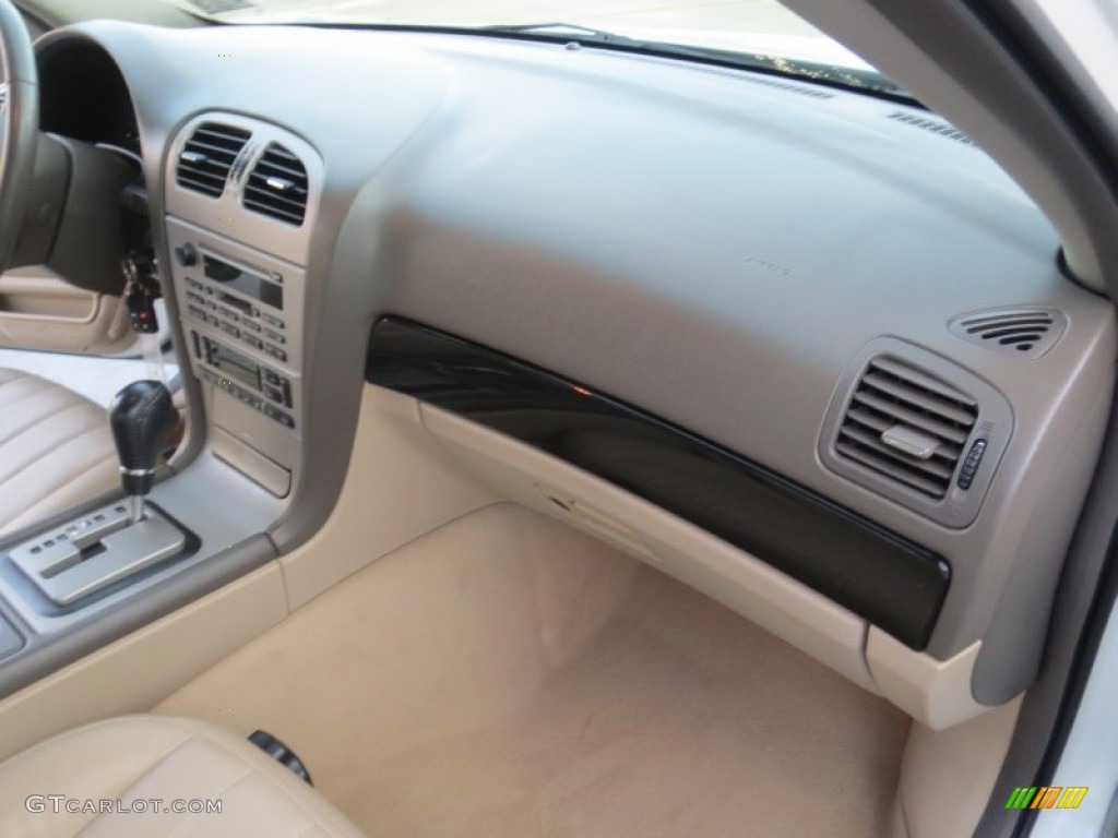 2005 LS V6 Luxury - Ceramic White Pearlescent / Camel photo #21