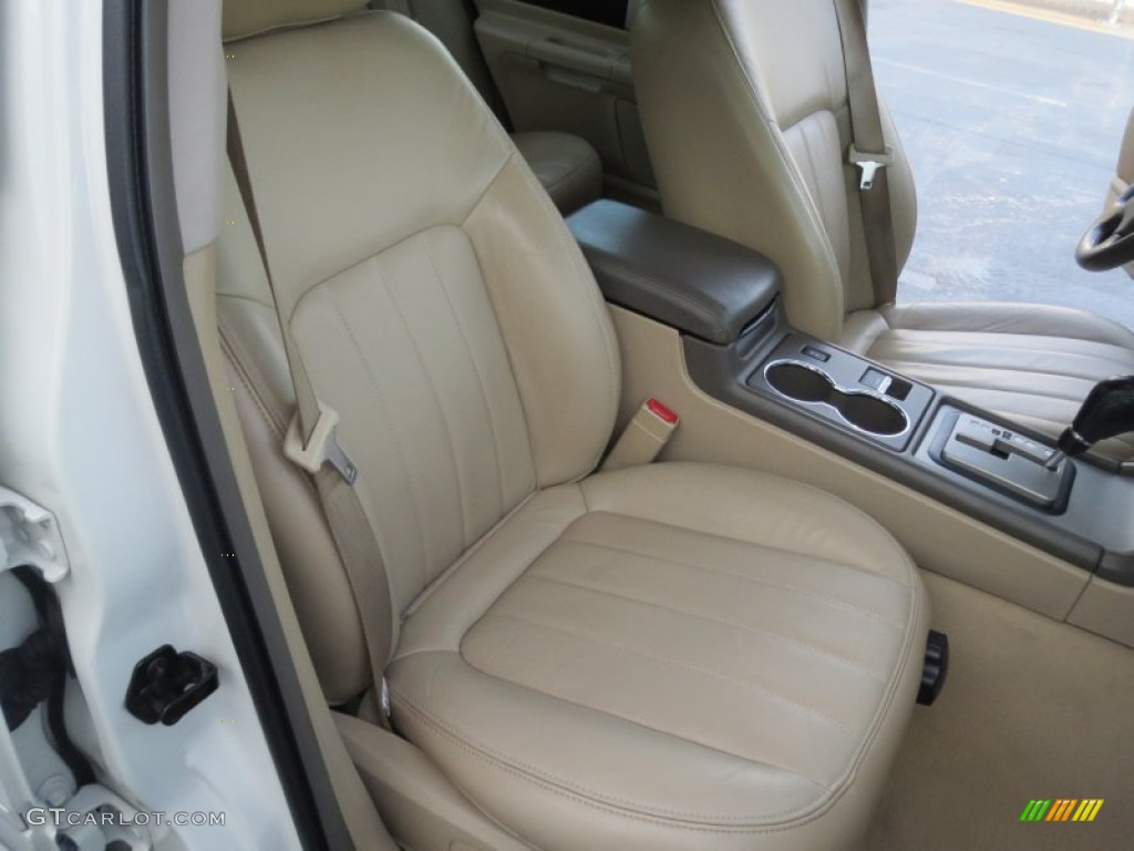 2005 LS V6 Luxury - Ceramic White Pearlescent / Camel photo #22