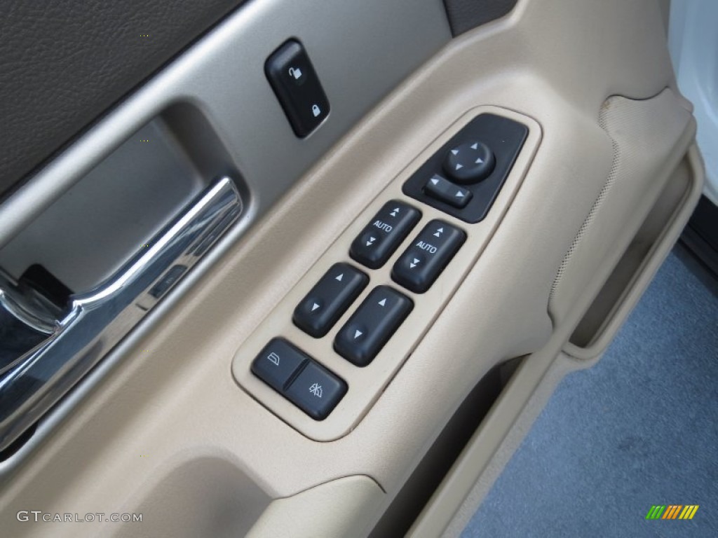 2005 LS V6 Luxury - Ceramic White Pearlescent / Camel photo #29