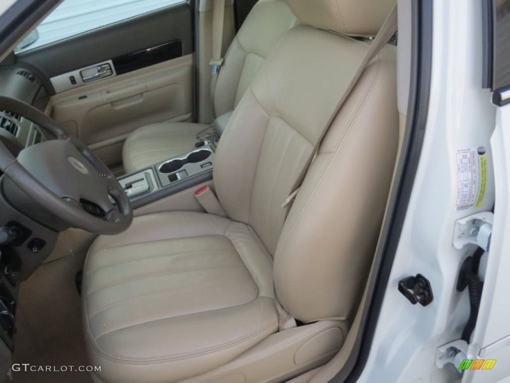 2005 LS V6 Luxury - Ceramic White Pearlescent / Camel photo #30