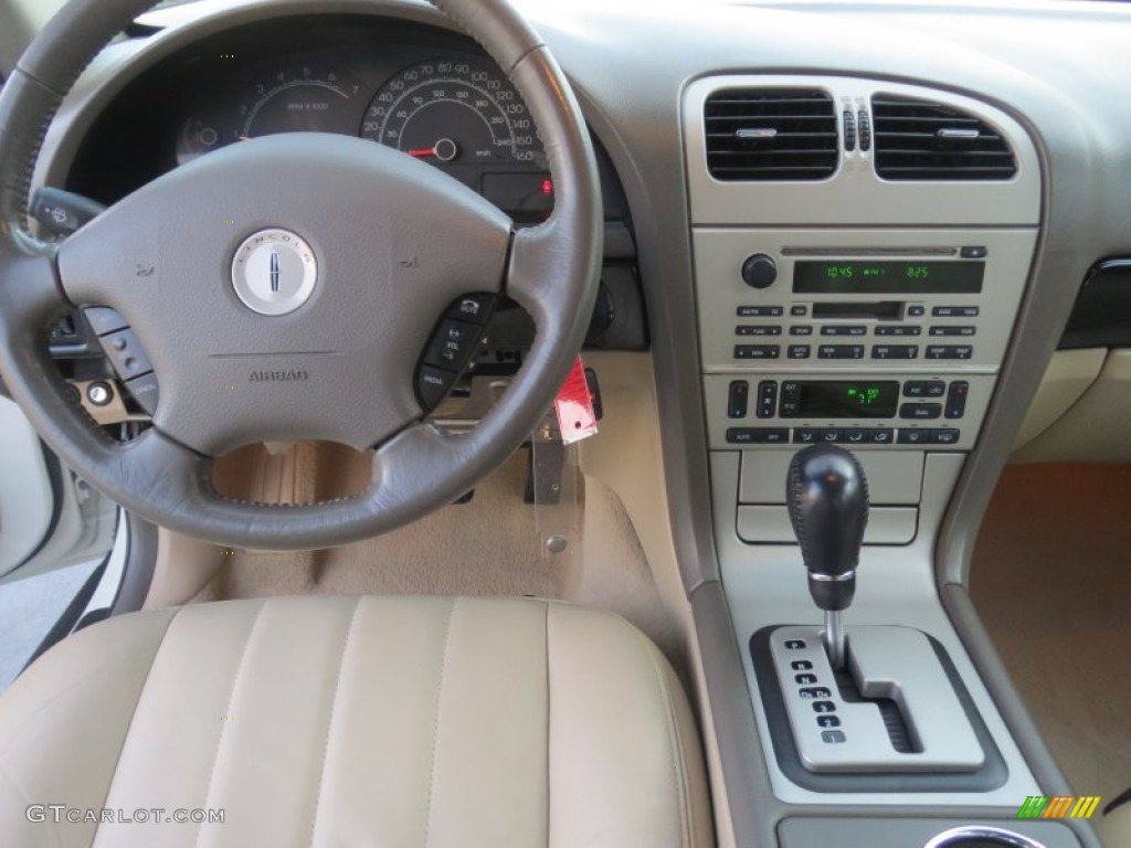 2005 LS V6 Luxury - Ceramic White Pearlescent / Camel photo #32