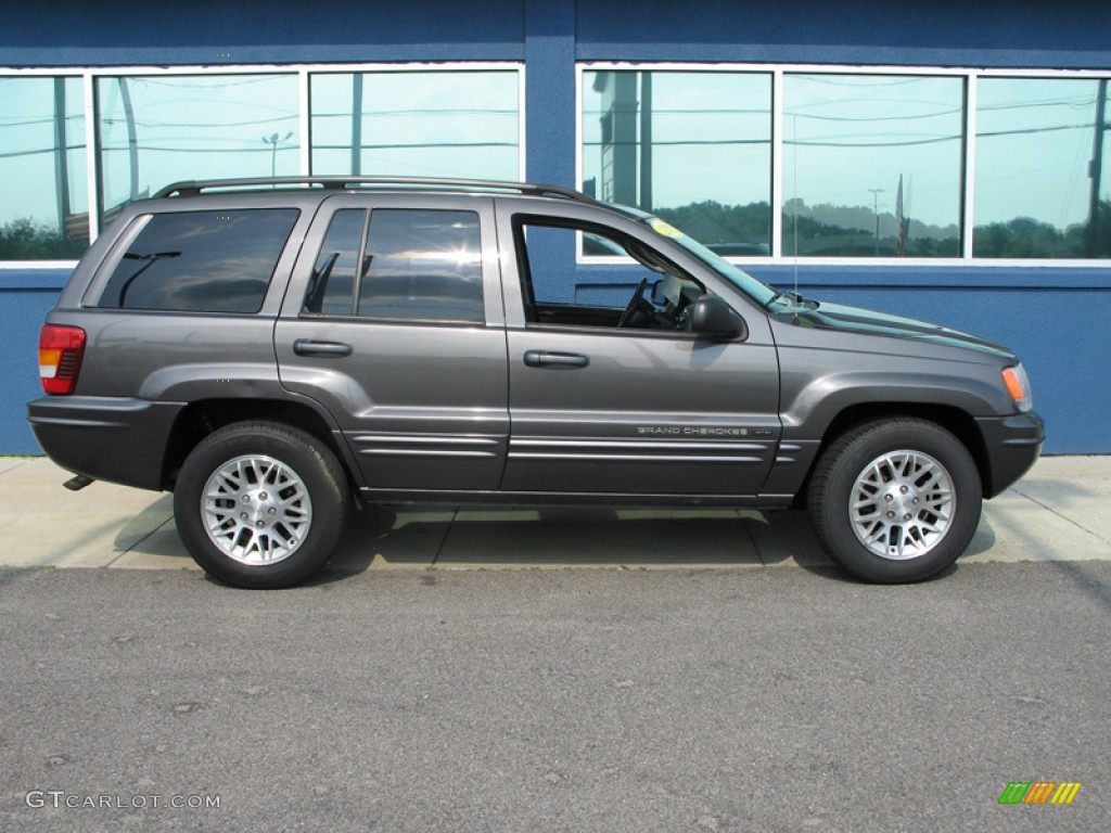 2002 Grand Cherokee Limited 4x4 - Graphite Metallic / Dark Slate Gray photo #6