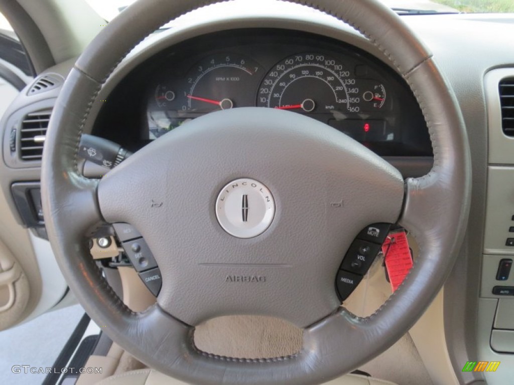2005 LS V6 Luxury - Ceramic White Pearlescent / Camel photo #37