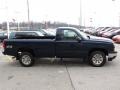 2006 Dark Blue Metallic Chevrolet Silverado 1500 Work Truck Regular Cab 4x4  photo #8