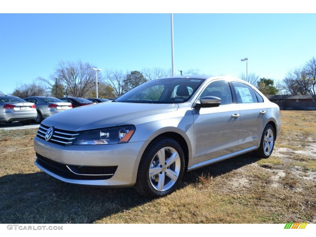 2013 Passat 2.5L SE - Tungsten Silver Metallic / Titan Black photo #1