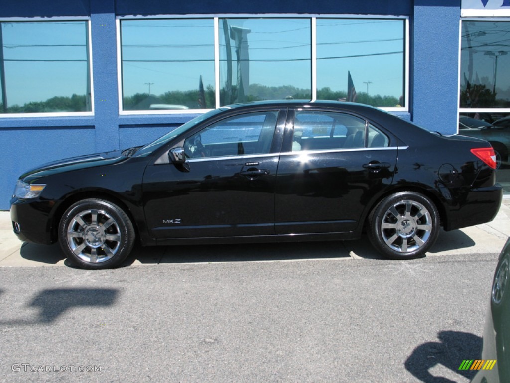 Black 2008 Lincoln MKZ Sedan Exterior Photo #74992675