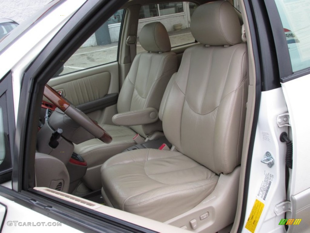 2002 RX 300 AWD - White Gold Crystal / Ivory photo #12