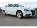 Glacier White Metallic - A4 2.0T Sedan Photo No. 1