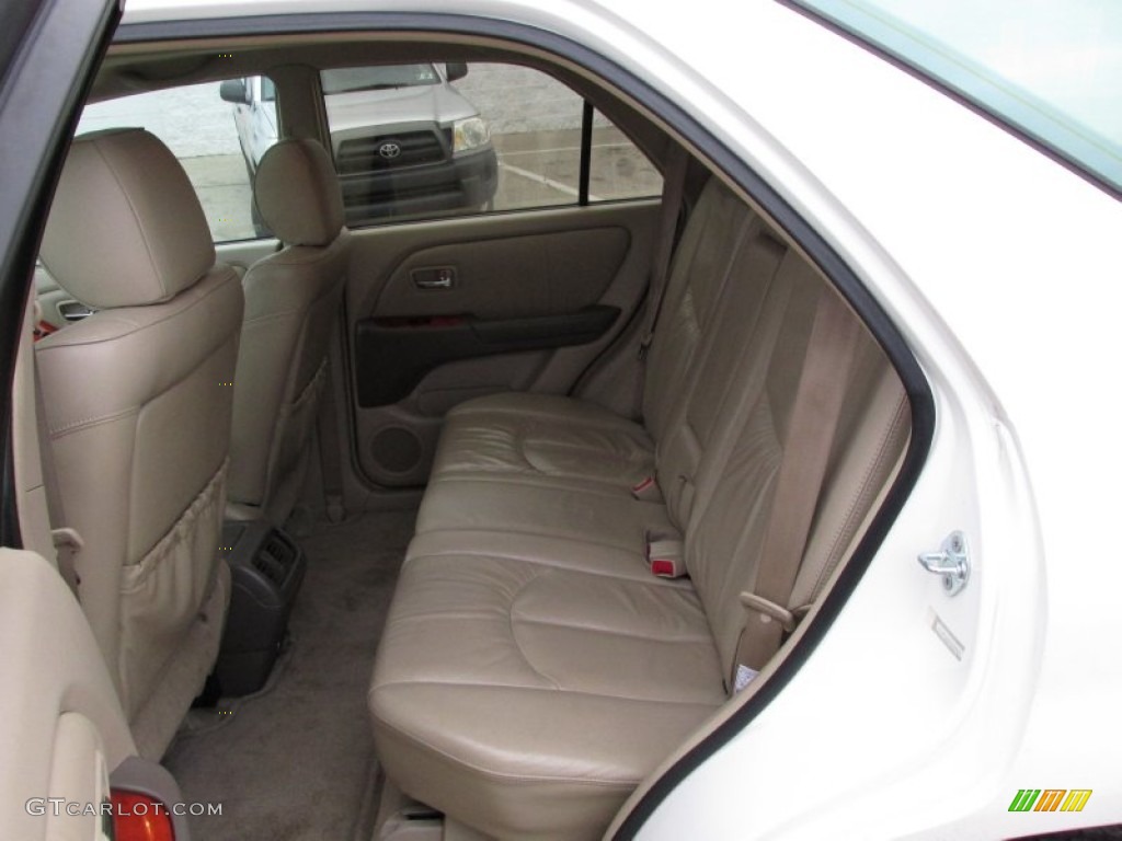 2002 RX 300 AWD - White Gold Crystal / Ivory photo #17