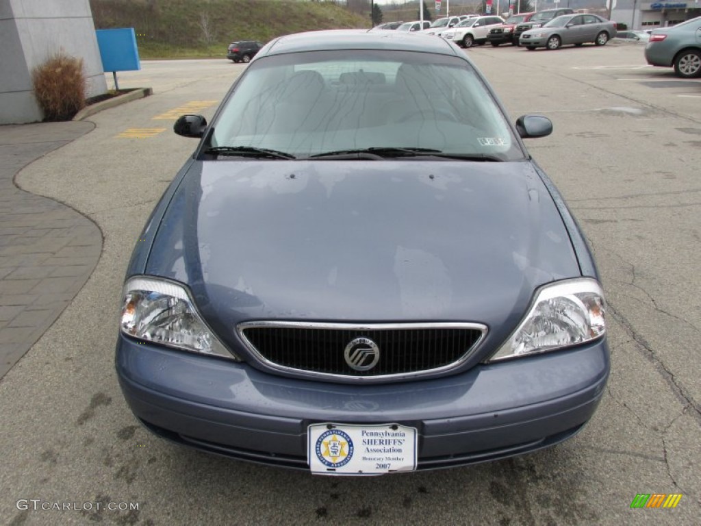 2001 Sable LS Sedan - Graphite Blue Metallic / Medium Graphite photo #8