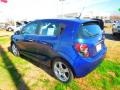 2013 Blue Topaz Metallic Chevrolet Sonic LTZ Hatch  photo #4