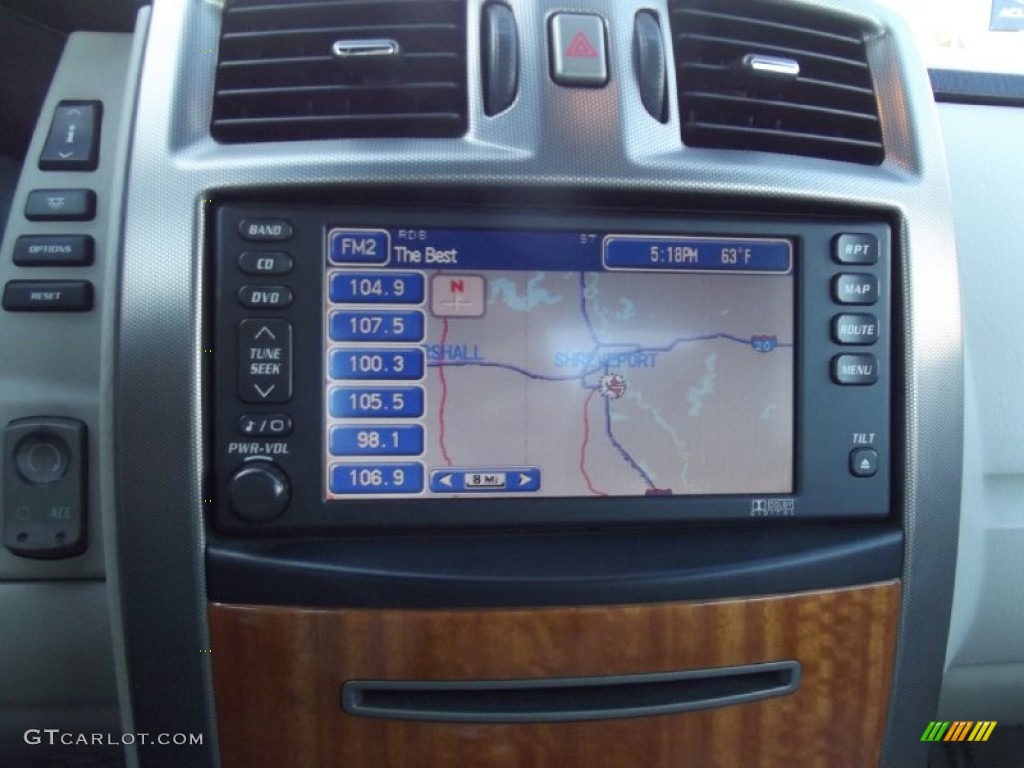 2006 Cadillac XLR Roadster Navigation Photos