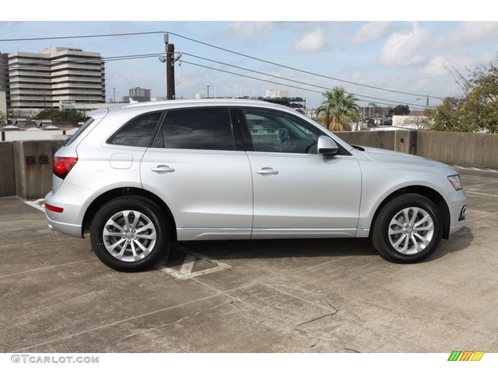 Ice Silver Metallic 2013 Audi Q5 2.0 TFSI quattro Exterior Photo #74995312