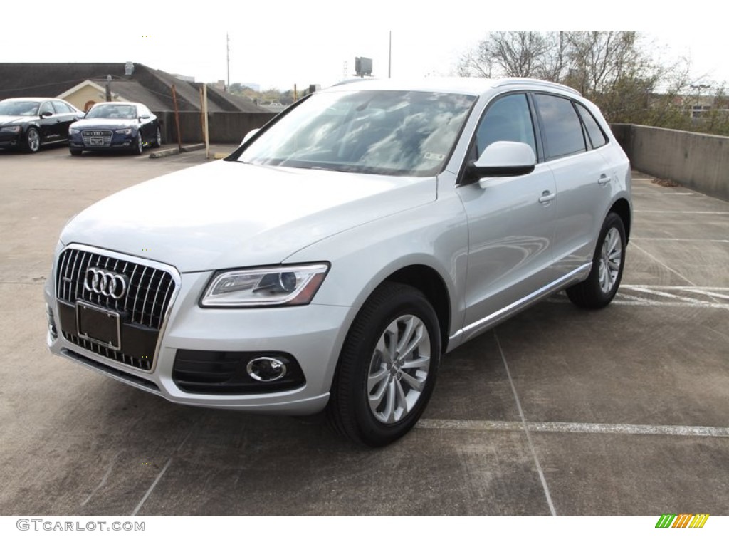 Ice Silver Metallic 2013 Audi Q5 2.0 TFSI quattro Exterior Photo #74995750