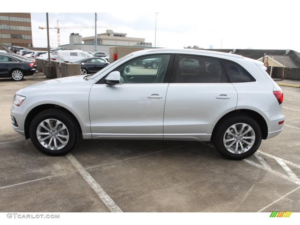 Ice Silver Metallic 2013 Audi Q5 2.0 TFSI quattro Exterior Photo #74995783