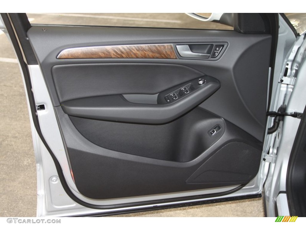 2013 Audi Q5 2.0 TFSI quattro Black Door Panel Photo #74995877