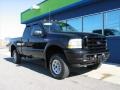 2004 Black Ford F250 Super Duty XLT SuperCab 4x4  photo #7