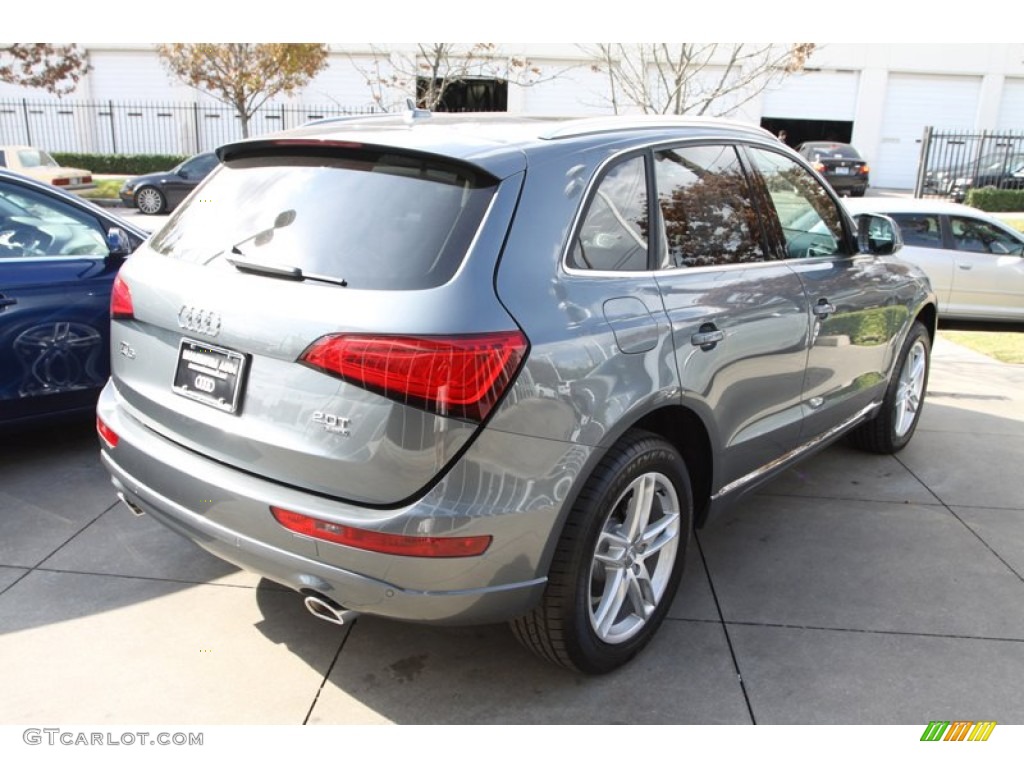 2013 Q5 2.0 TFSI quattro - Monsoon Gray Metallic / Black photo #11