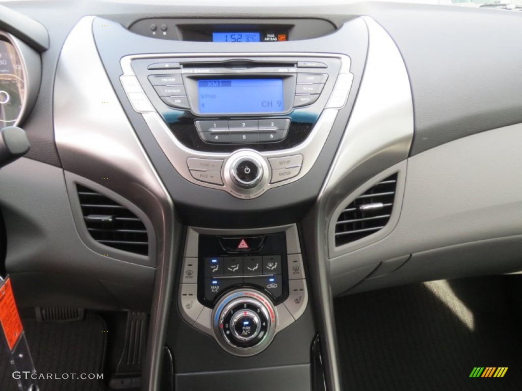 2013 Elantra Coupe GS - Blue Sky Metallic / Gray photo #21