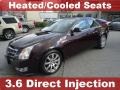 2009 Black Cherry Cadillac CTS Sedan  photo #1