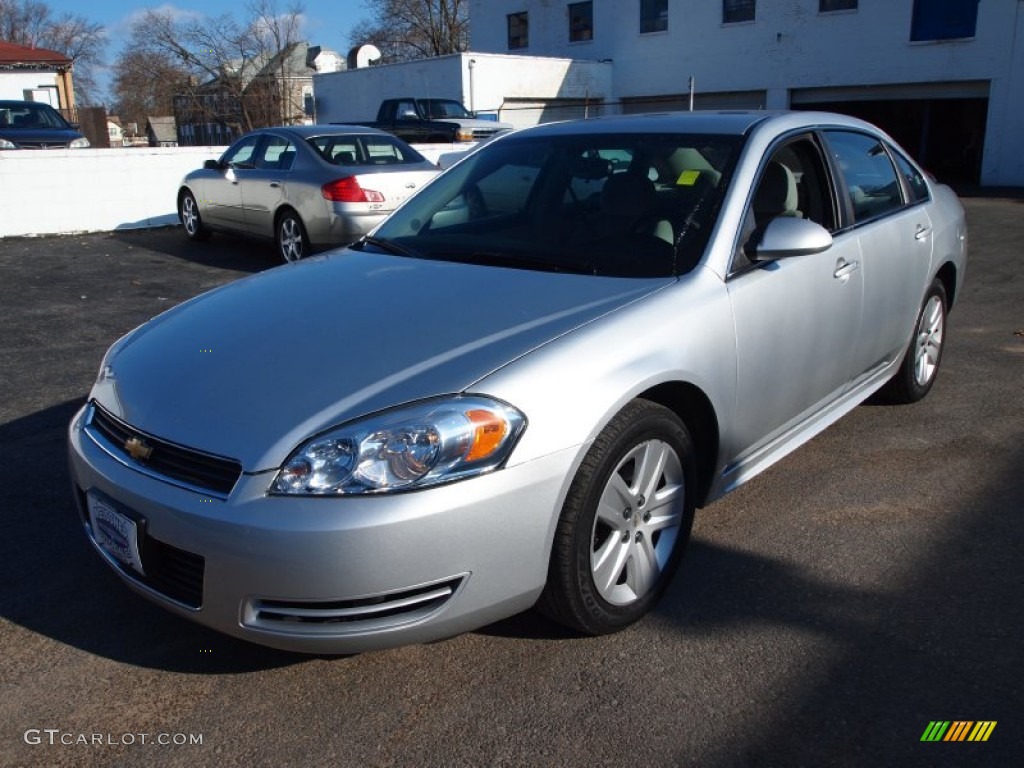 2010 Impala LS - Silver Ice Metallic / Gray photo #2