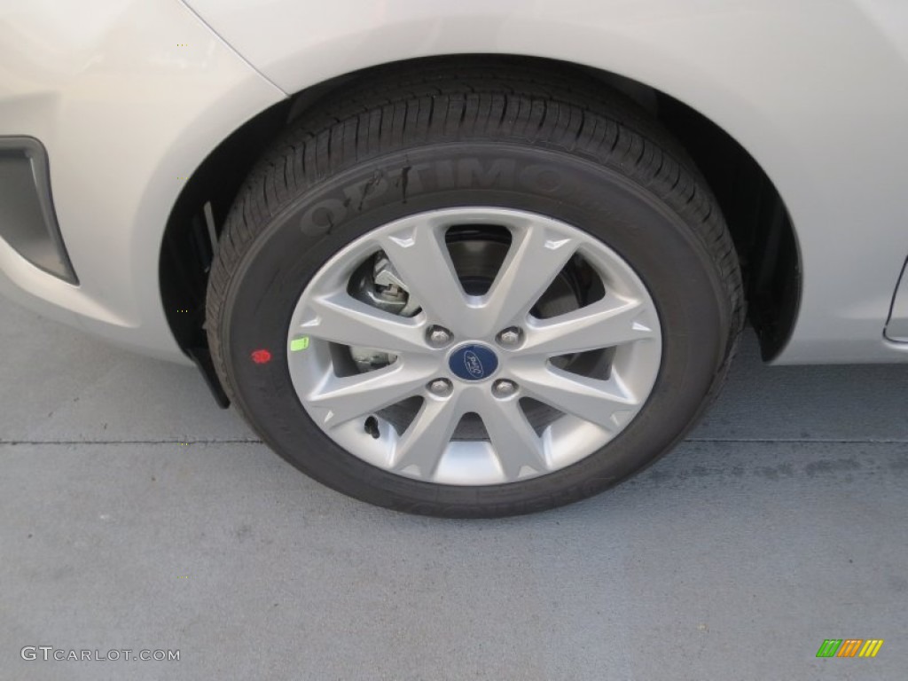 2013 Fiesta SE Hatchback - Ingot Silver / Charcoal Black/Light Stone photo #10