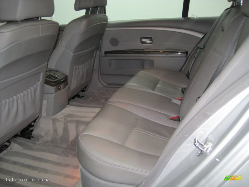 Basalt Grey/Flannel Grey Interior 2004 BMW 7 Series 745Li Sedan Photo #74999059