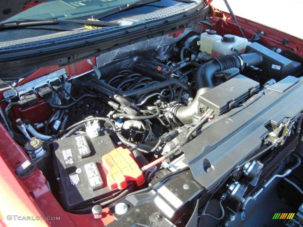 2013 Ford F150 FX2 SuperCrew 5.0 Liter Flex-Fuel DOHC 32-Valve Ti-VCT V8 Engine Photo #74999330