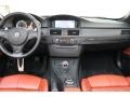 Fox Red Novillo Leather Dashboard Photo for 2011 BMW M3 #74999729