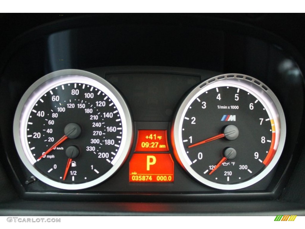 2011 BMW M3 Convertible Gauges Photo #74999749