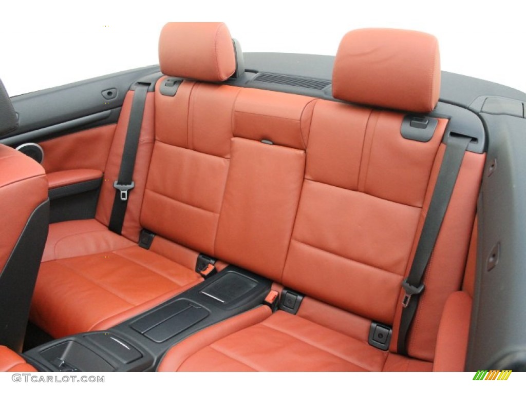 Fox Red Novillo Leather Interior 2011 BMW M3 Convertible Photo #74999853