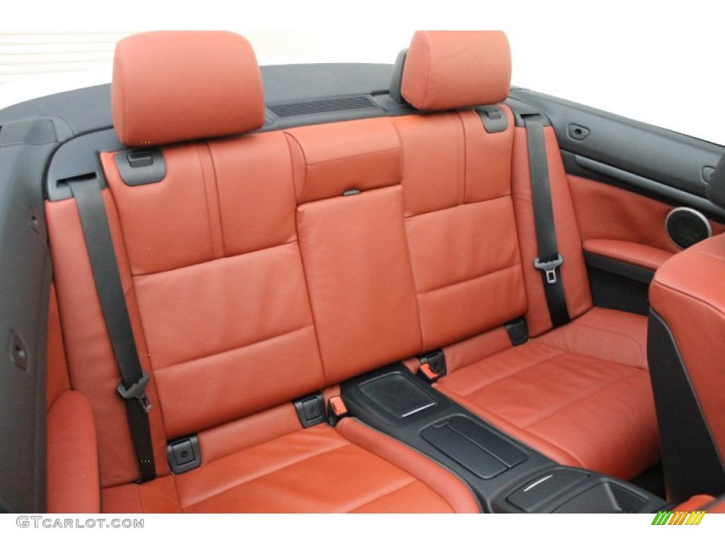 Fox Red Novillo Leather Interior 2011 BMW M3 Convertible Photo #74999872