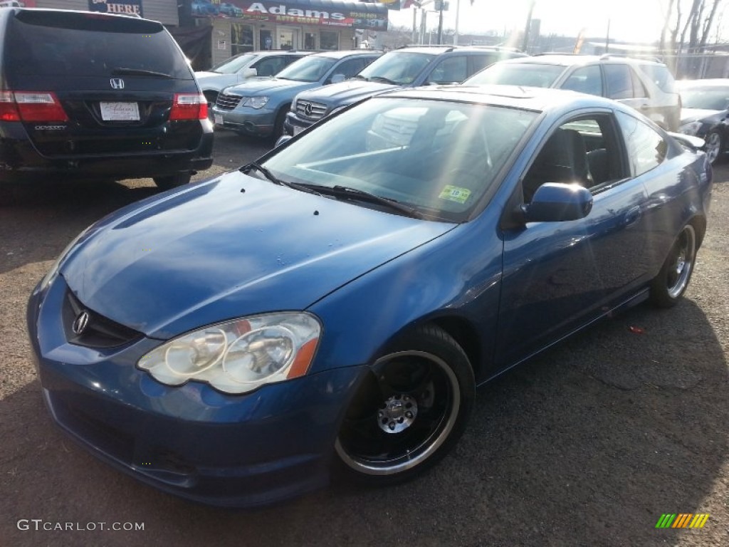 2003 RSX Type S Sports Coupe - Arctic Blue Pearl / Ebony photo #1