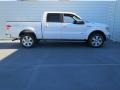 White Platinum Metallic Tri-Coat - F150 Lariat SuperCrew 4x4 Photo No. 2